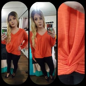 Orange top